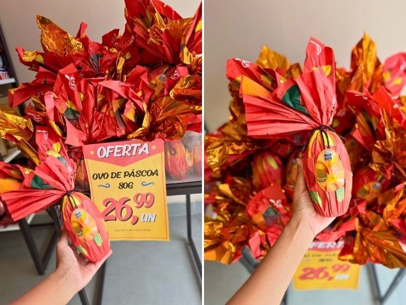 Ovo de Páscoa Cacau Magia ao Leite de 80g em promoção por R$26,99