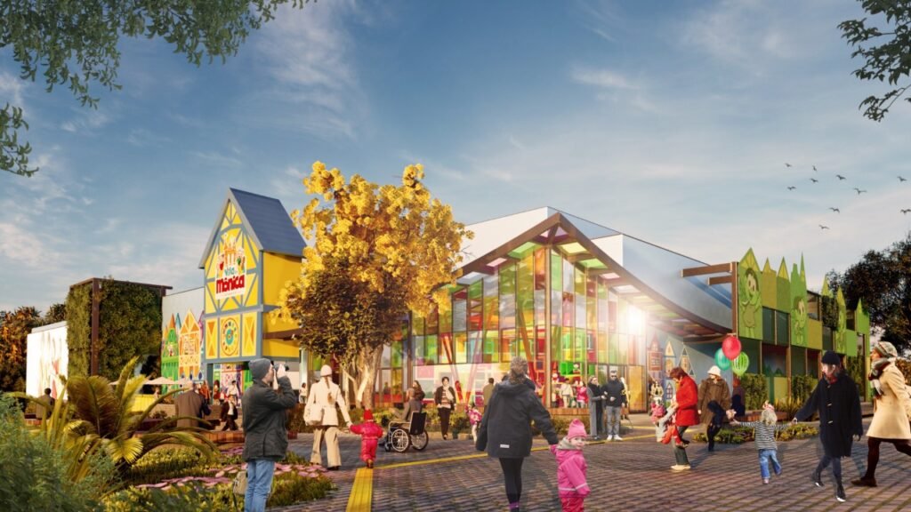 Visitantes se divertindo no Parque Vila da Mônica em Gramado