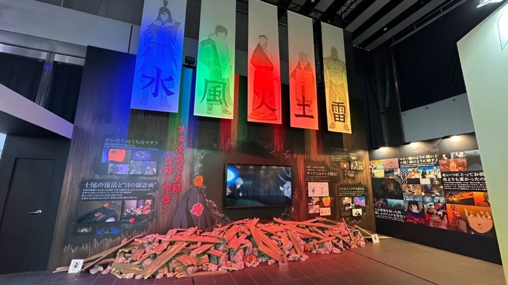 Exposição imersiva de Naruto em São Paulo com cenários icônicos do anime